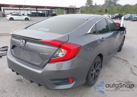 2019 Honda Civic Sport z USA, uszkodzony, nr VIN 19XFC2F89KE048813